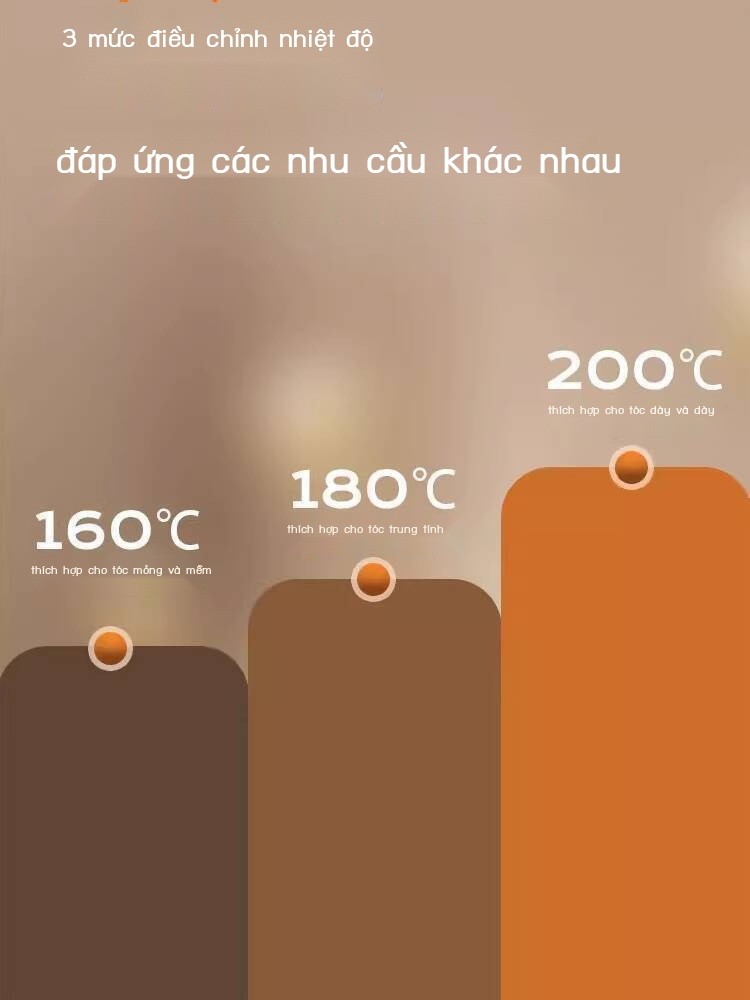 Máy duỗi và uốn tóc mini di động Chigo/Chigo cho sinh viên ký túc xá