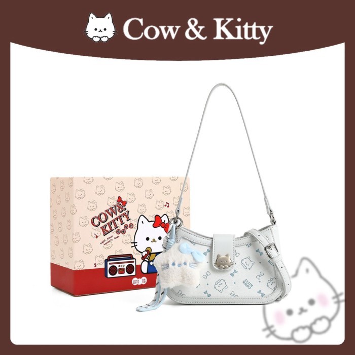 H Cow& Kitty High-looking Single Shoulder Underarm Bag For Women Commuting And Traveling Students N