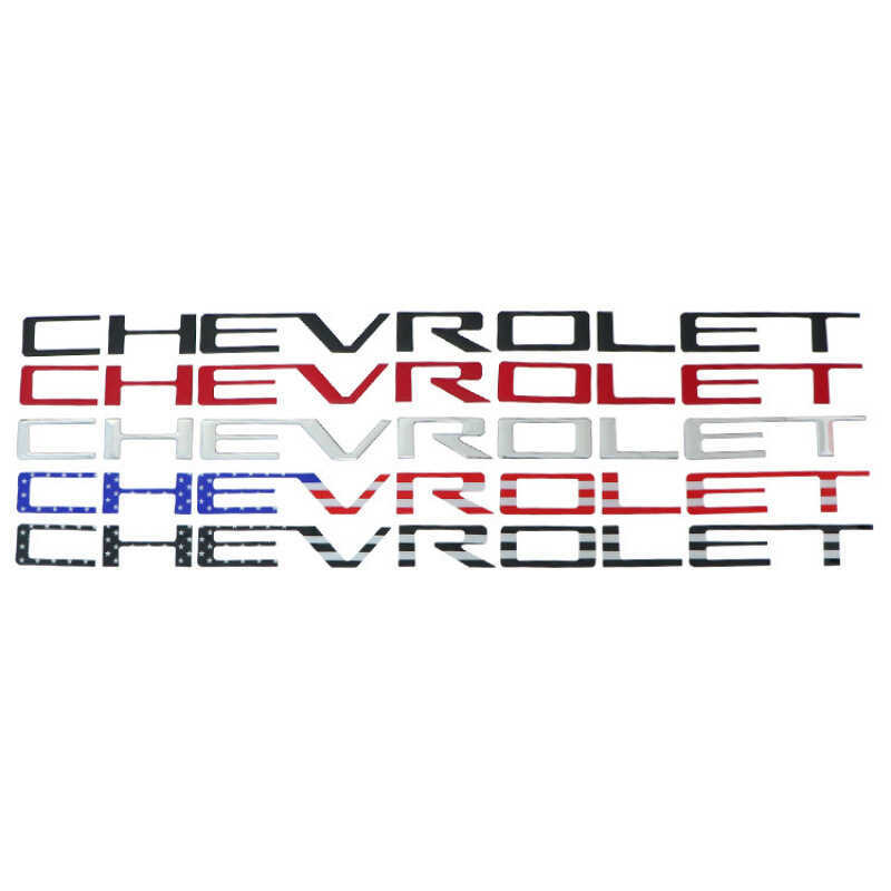 Thích hợp cho CHEVROLET SIERADO Đuôi Hộp Logo Ô Tô CHEVROLET Sửa Đổi Cờ Dán Nhãn 3D Logo Ô Tô Nhãn D