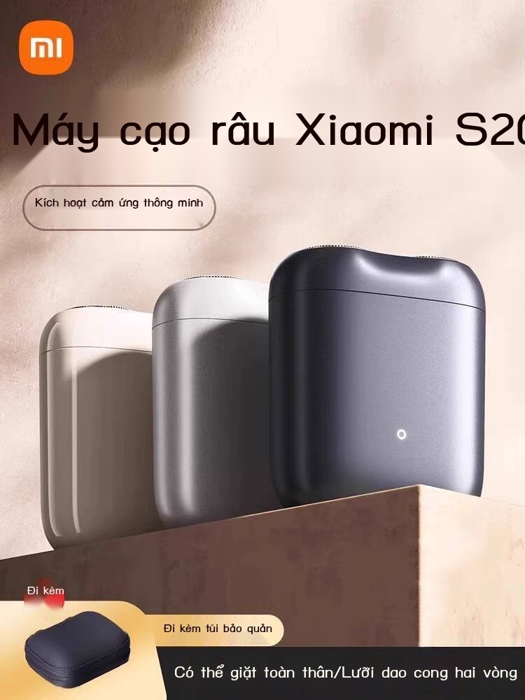 Máy Xiaomi Mijia cho nam S200, máy cạo râu 2025 mới, quà tặng chính hãng di động