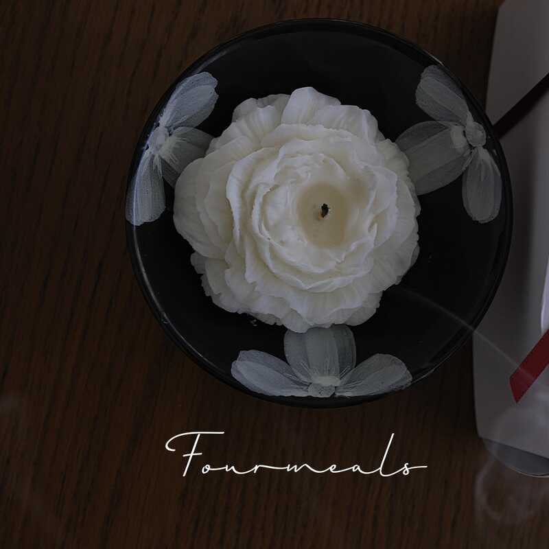 < Wild Camellia > Quà lưu niệm Jasmine Camellia Sinh nhật Niche Nến thơm Trang trí Quà tặng bé gái