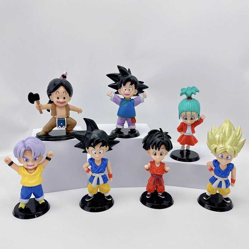 7 Loại Q Phiên Bản Tuổi Thơ Phiên Bản Bóng Rồng Nhân Vật Son Goku Siêu Saiyan Anime Bí Ẩn Hộp Trang 