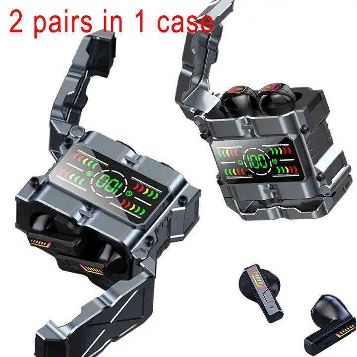 Tai nghe Bluetooth không dây M25 / M45 / M60TWS Tai nghe chơi game Mecha HD Stereo Không giảm Tai ng