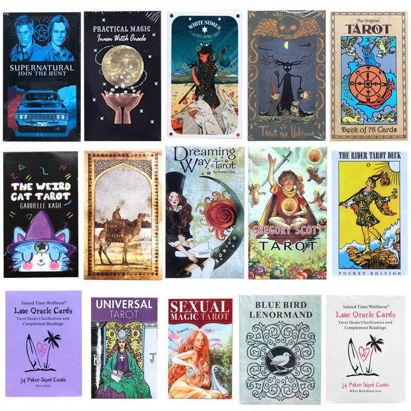 Ngoại Thương 5 Phiên Bản Tiếng Anh Tarot Cards Tarot Board Game Oracle Cards Solitaire Game