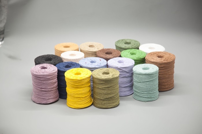 Dây giấy một sợi Dây giấy mây 1,2mm Dây giấy trà Chấm bánh Thuốc Trung Quốc Thẻ ràng buộc Dây giấy D