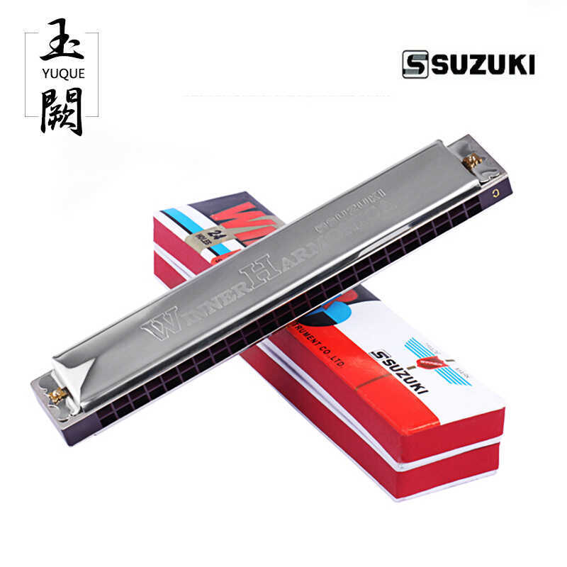 Yuque suzuki suzuki 16-Tone Polyphonic Harmonica c-Tone W-16 Harmonica 16 lỗ Polyphonic