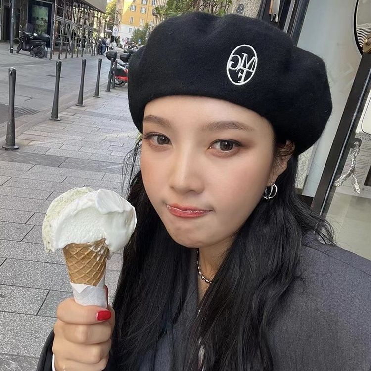 Mũ nồi đen MARITHE Xám đậm xanh đen