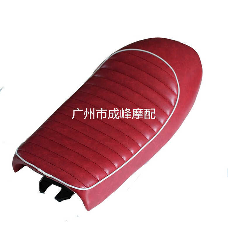 Retro Sửa Đổi CG125 Ghế Xe Máy Đệm Ôm Ghế Đệm Yên Túi 53cm Phiên Bản Ngắn cafe Sửa Đổi