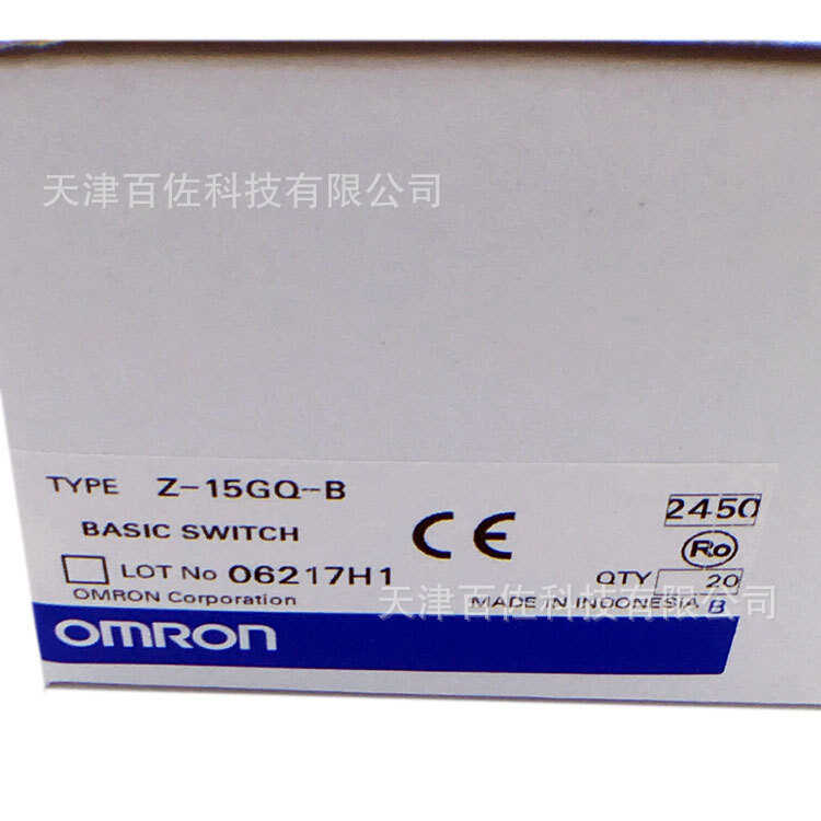 Omron Micro Switch Z-15GQ-B Basic Micro Switch 15A 220V Loại nút nhấn Micro Switch