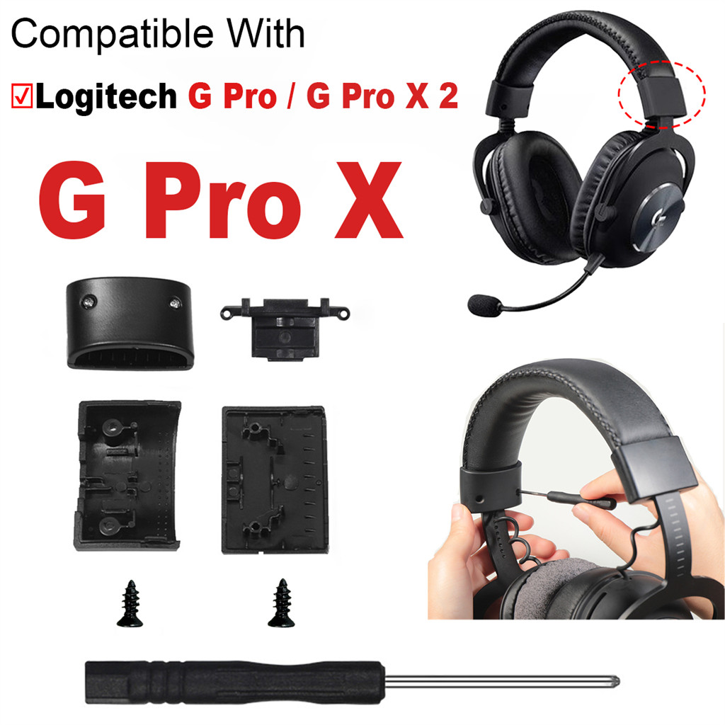 Bộ phận sửa chữa khóa băng đô thay thế tai nghe cho Logitech G Pro / G Pro X / G Pro X 2 Bộ phận sửa