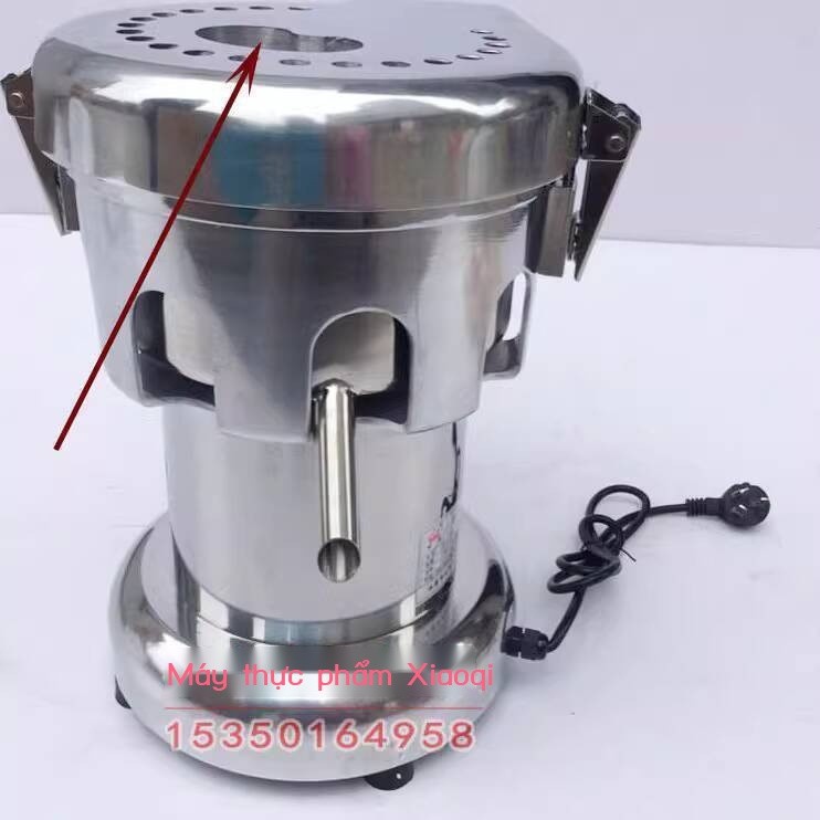 Máy ép bằng thép không gỉ thương mại Weifeng WF-B3000, máy tách nước trái cây cỡ lớn A3000