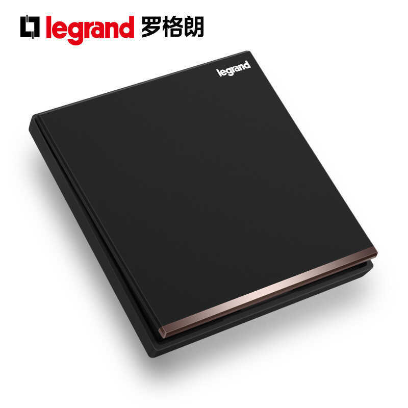 Roger Langyijing Series Carbon Black One Open Multi-Control One Medium Transparent Open Switch