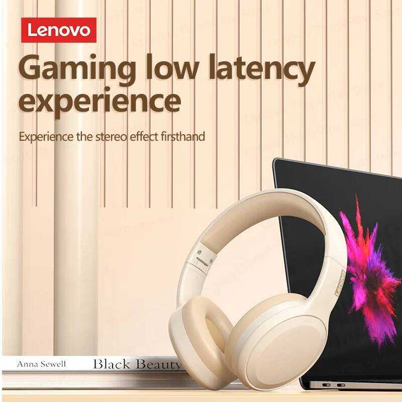 Tai nghe không dây Oril Lenovo th30 chơi game Bluetooth 5.0 tai nghe có thể gập lại tai nghe thể tha