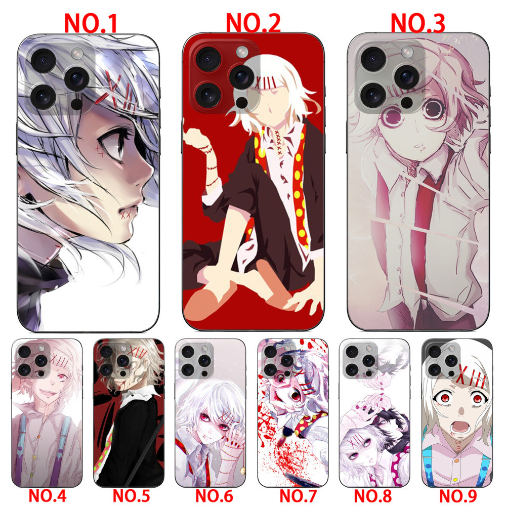 Ốp lưng Anime Ghoul Suzuya Juuzou cho Samsung A03 A04 A14 A15 A16 A17 S25 S25 Ultra S23 S23 Ultra