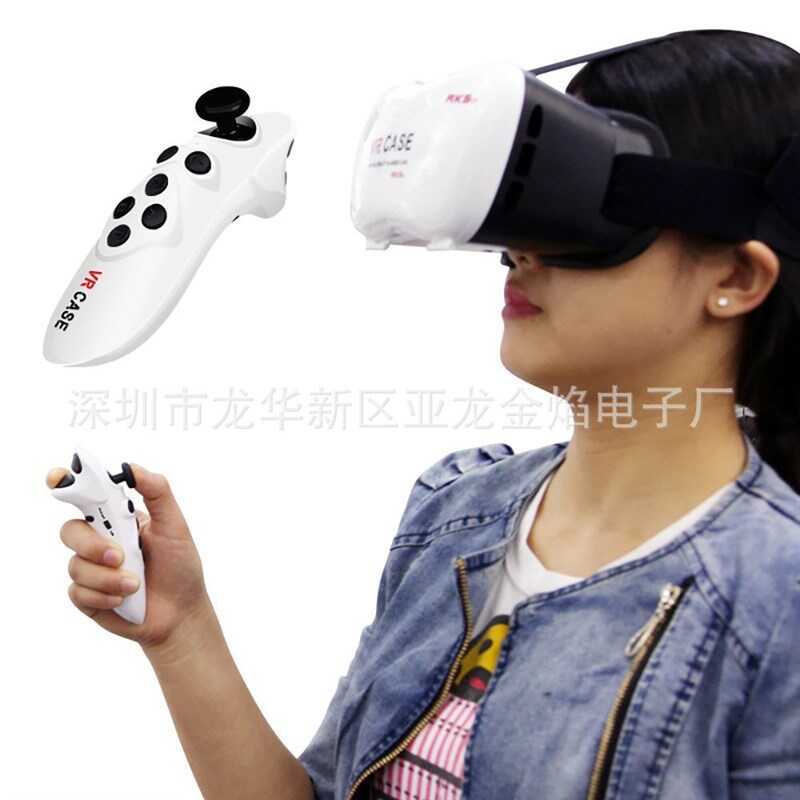 Ốp Lưng Kính Tay Cầm Chơi Game Bluetooth Tay Cầm Điện Thoại Di Động, iOS / Android Universal VR 3D T
