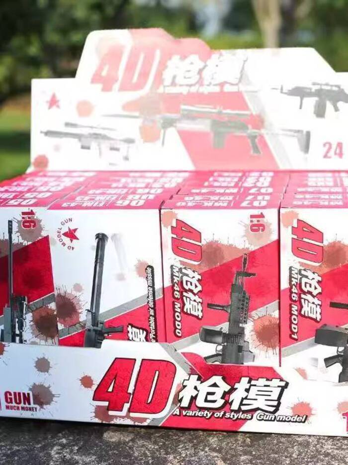 Mô PUBG bán buôn M416 mô hình súng 98K đồ chơi giáo dục quà tặng lắp ráp