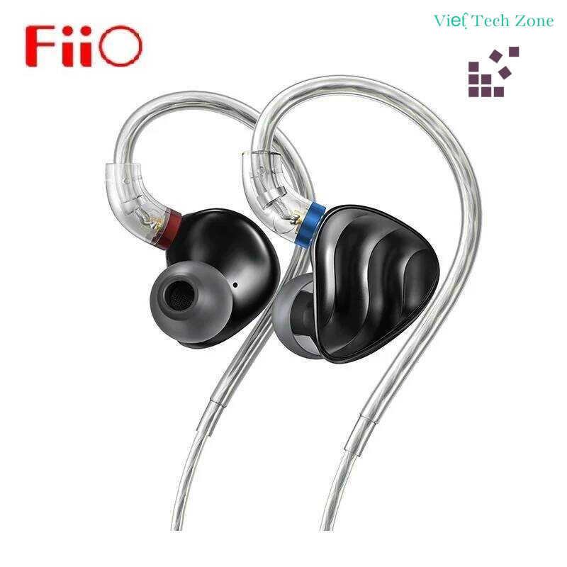 Tai nghe nhét tai FiiO FH3 HiFi, Âm trầm độ phân giải cao, Vỏ hợp kim MMCX | Nguyên bản