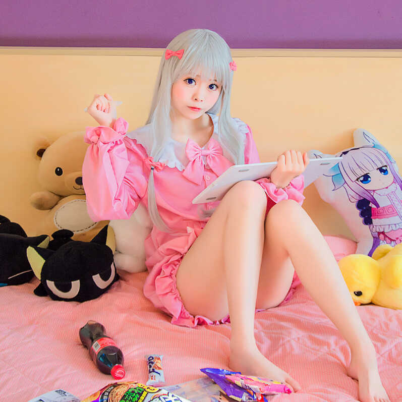 Cosplay Anime Eromana My Sister Is Huang Man Giáo Viên Izumi Sagiri Dòng Dễ Thương