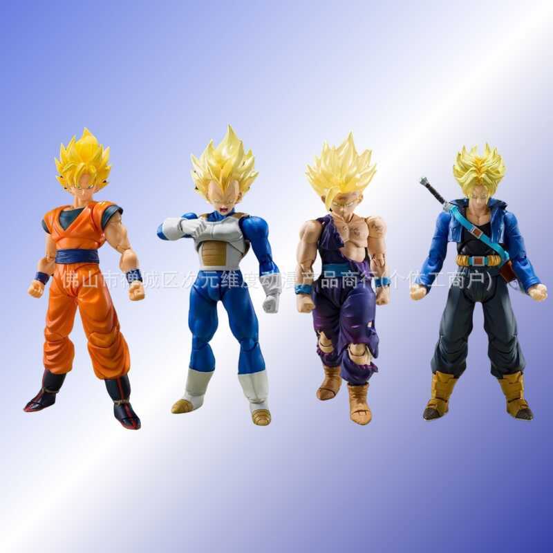 Giao lộ Sản phẩm mới SHF SHF Son Gohan Vegeta Trunks Joint Movable Model