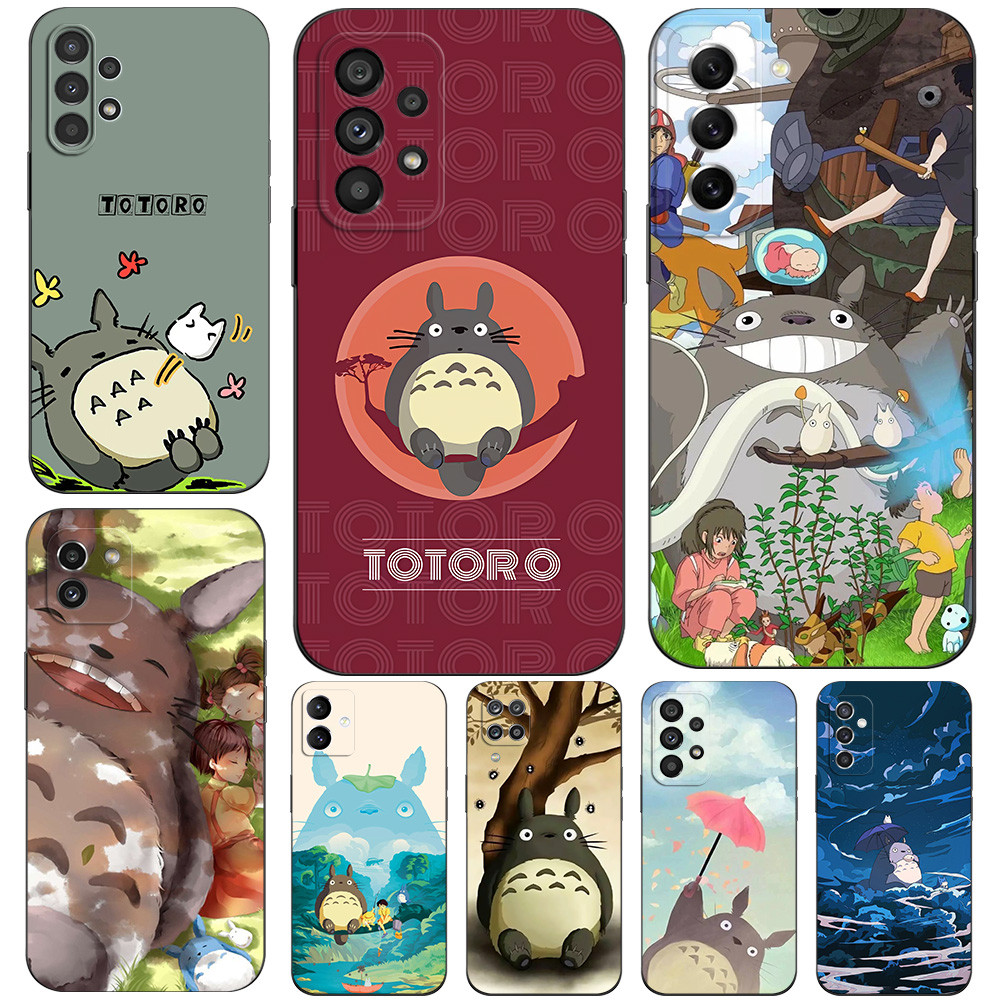 Ốp Lưng Cho Samsung Galaxy A23 4G LTE M34 A33 A53 A73 4G 5GSoft Silicon Vỏ Điện Thoại Màu Đen tpu Đá