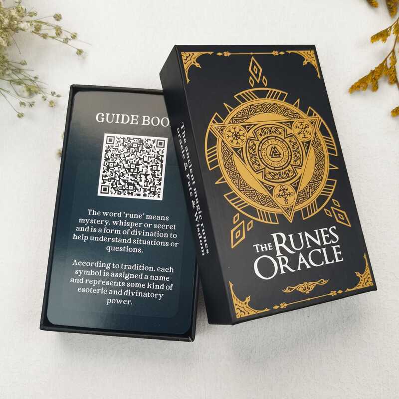 Thẻ bài Runes oracle 48 miếng Phiên bản hai màu
