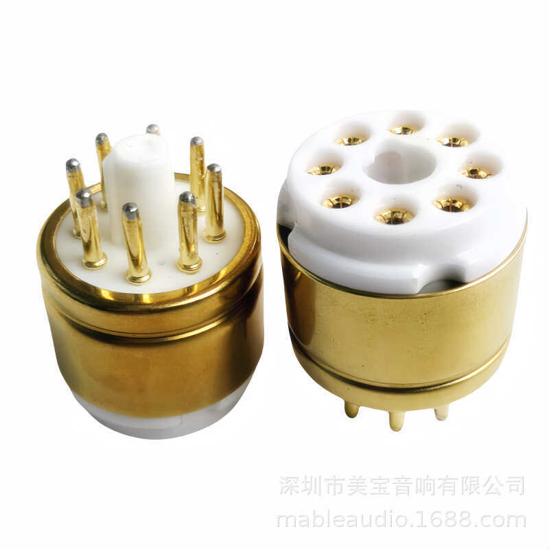 KT88 6SN7 Ghế chuyển đổi ống 8 chân sang 8 chân Kiểm tra thẳng Không có bảo vệ Jumper Hiệu ứng tăng 