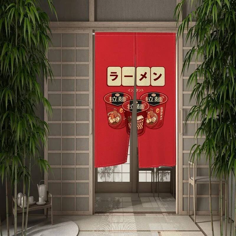 Nhật Bản Sushi Takoyaki Doorway Rèm Resturant Taiyaki Dango Ramen Lối Vào Nhà Bếp Phân Vùng Treo Nửa
