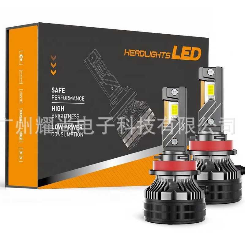 Q7 85W LED Đèn Pha Ô Tô Ba Ống Đồng Led Ô Tô Sương Mù H4 H7 H11 9005 4300K