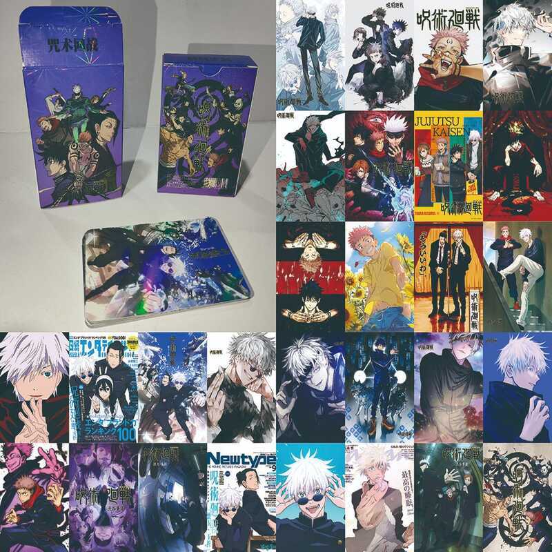 Người Nổi Tiếng Anime Photocard Flash Card Hallyu Nhóm Hàn Quốc Anime Một Hộp 50 HD
