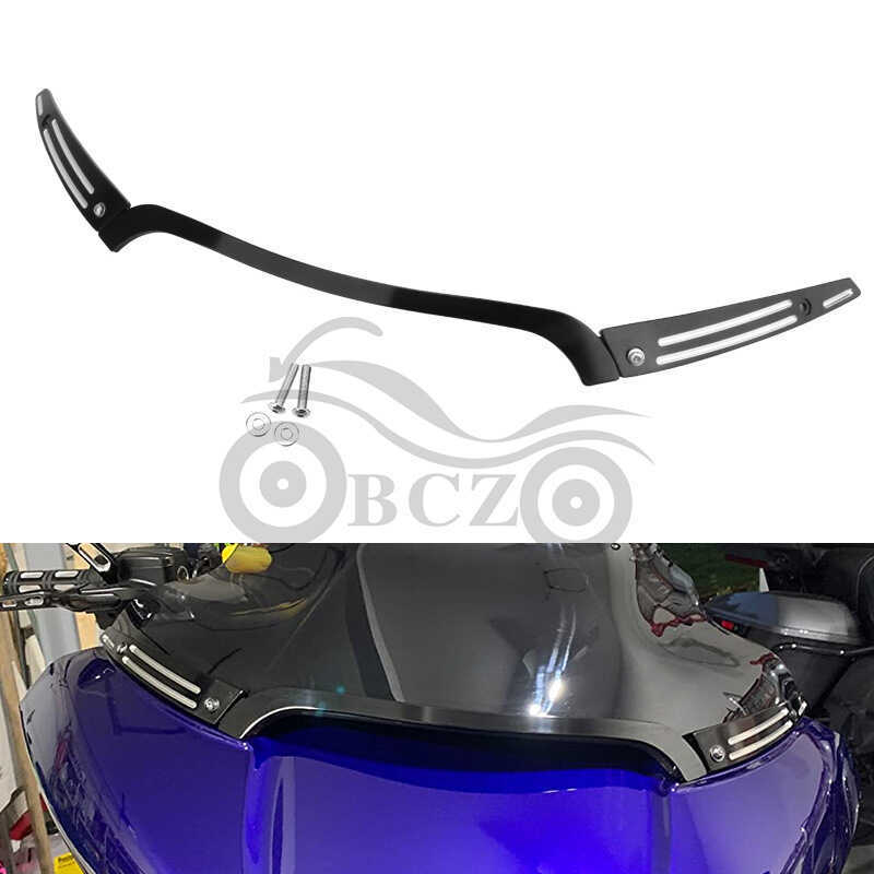 Phụ Kiện Xe Máy Harley Glider Street Glider Road Glider Kính Chắn Gió Dải Trang Trí 14-17