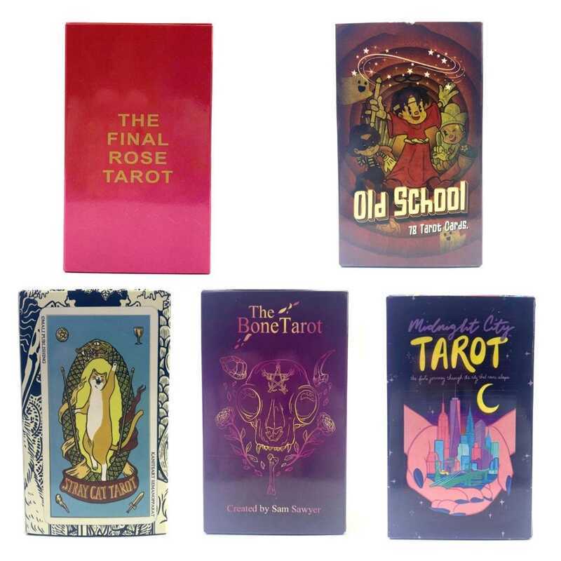 12 * 7cm Old School Tarot Truyền thống Old School Tarot Card Tarot Party Leisure Game