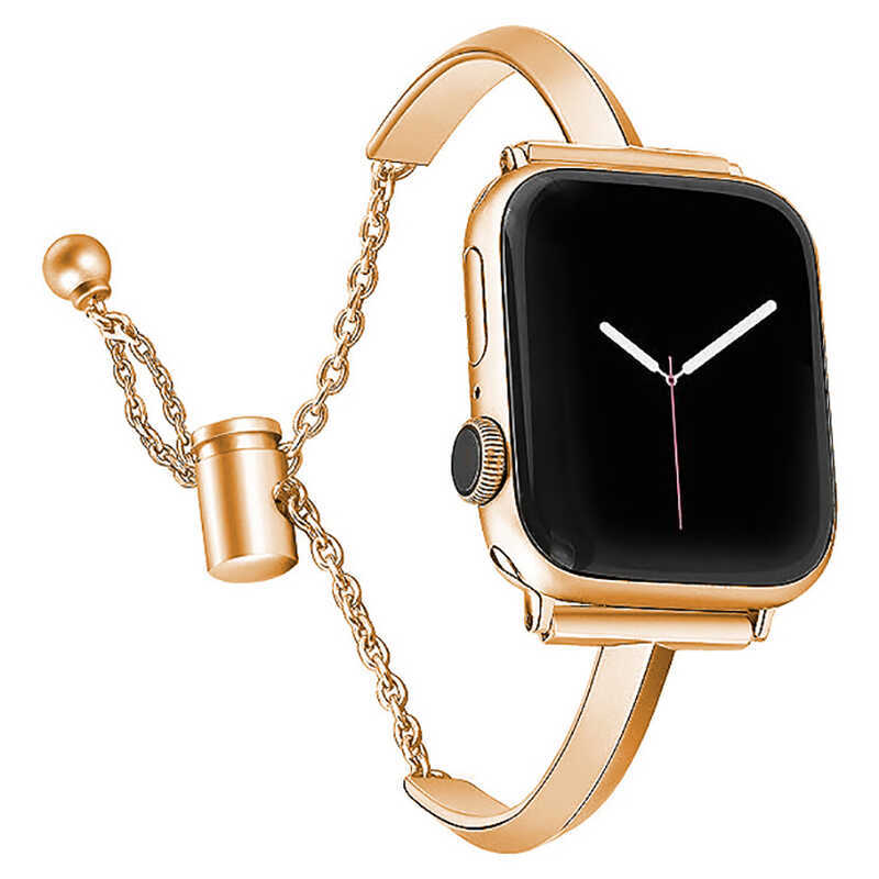 Dây đeo đồng hồ hợp kim kẽm dành cho nữ, phù hợp với Apple Watch