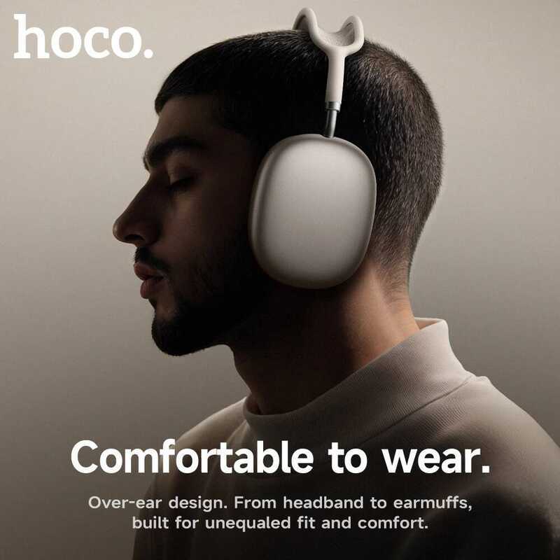 HOCO W65 Tai nghe Bluetooth 5.4 mới qua tai Tai nghe lớn Âm thanh Hifi Âm nhạc Thể thao Tai nghe chơ