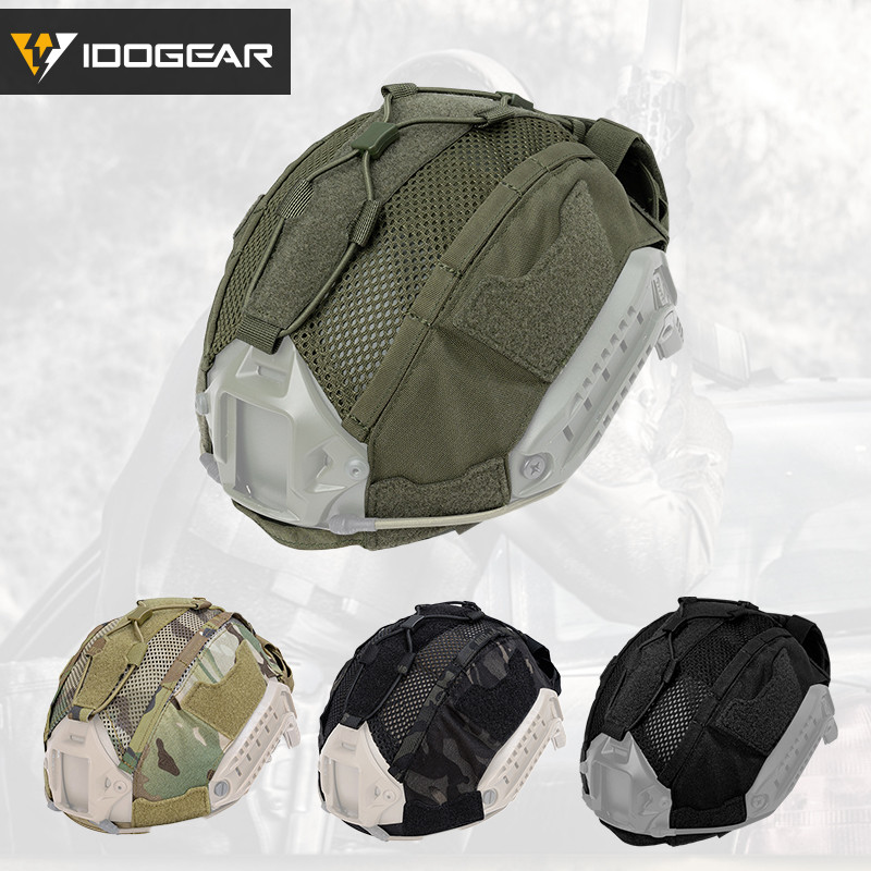 IDOGEAR Chiến Thuật Hàng Hải - Mũ Bảo Hiệu Vải Chiến Thuật M/L, Túi Pin NVG
