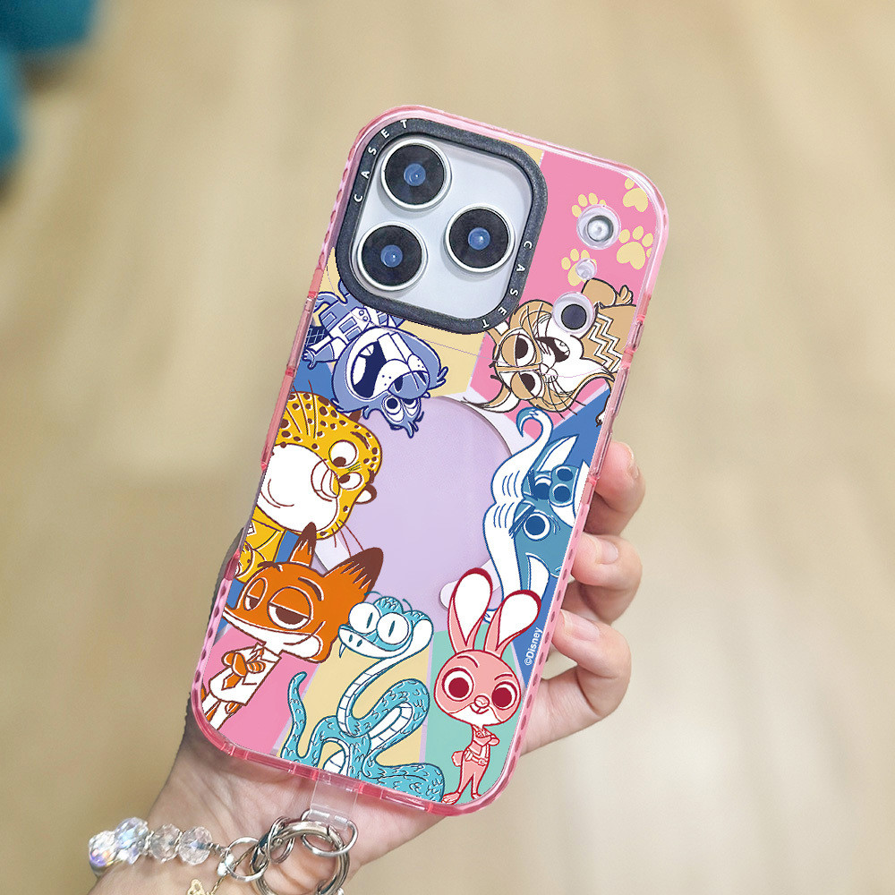 Phim hoạt hình dễ thương Zootopia 2 có thể là bất cứ điều gì Vỏ sạc từ tính không dây Tương thích ch