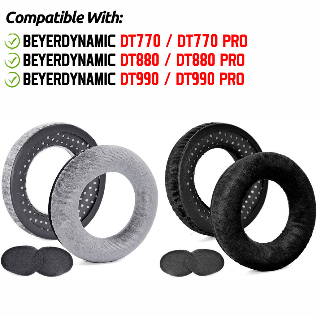 Dành Cho Beyerdynamic DT990 DT880 DT770 DT990Pro DT880Pro DT770Pro Tai Nghe EarPads Đệm Bọt Biển Tai