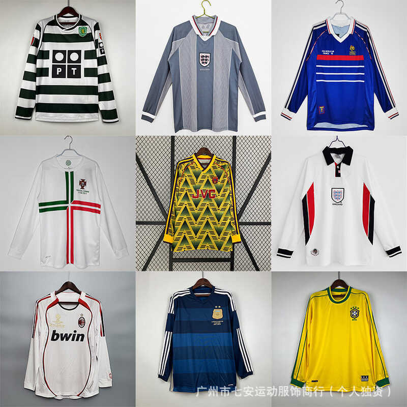 Áo Jersey Bóng Đá Cổ Điển Retro Anh Và Bồ Đào Nha - Hỗ Trợ Đội Quốc Gia