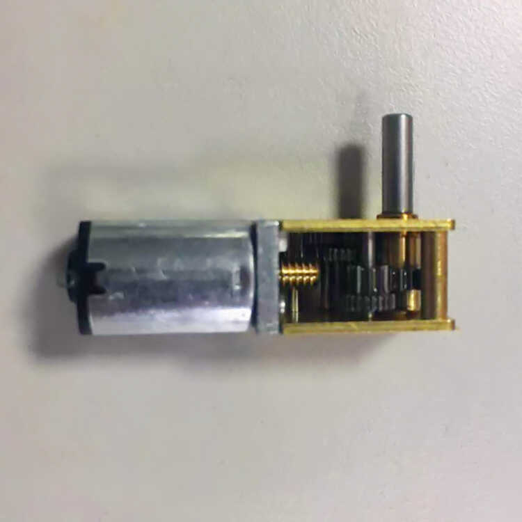 TWG1812-N20 Động cơ bánh răng trục 90 độ dọc N20 Động cơ bánh răng ốc sên