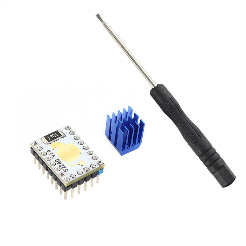Phụ kiện máy in 3D TMC2240 Động cơ bước Trình điều khiển im lặng 256 Điểm mịn cao có thể thay thế TM