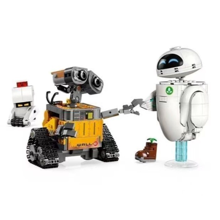 🎀【TOP】🎀Wall-E & EVE Disney 43279 - Xếp Hình Robot Đáng Yêu, Mô Hình Chính Hãng Quà Tặng Sáng Tạo