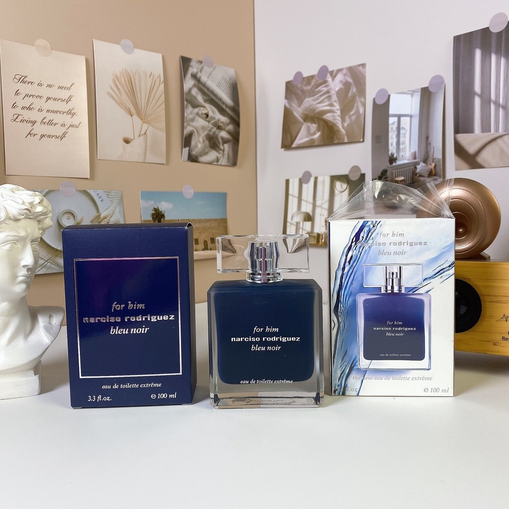 [Lựa chọn đặc biệt của Shopee] 60 Narciso Rodriguez cho Him Bleu Noir Eau De Toilette Extreme, 2020 