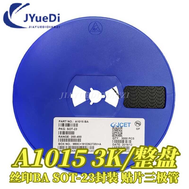 Miếng Dán Triode 2SA1015 A1015 In Màn Hình BA SOT-23 Đóng Gói PNP 3000 Cái / Đĩa Nguyên Bộ