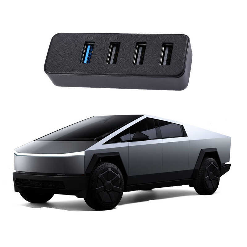 Liton Thích Hợp Cho Tesla Cybertruck Pickup Tes Cybertruck + Hộp Găng Tay USBhub Docking Station