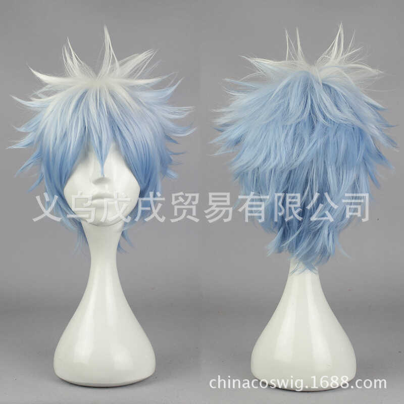 Gintama - Tóc giả chuyển màu lật cho nhân vật Sakata Gintama, phù hợp cosplay