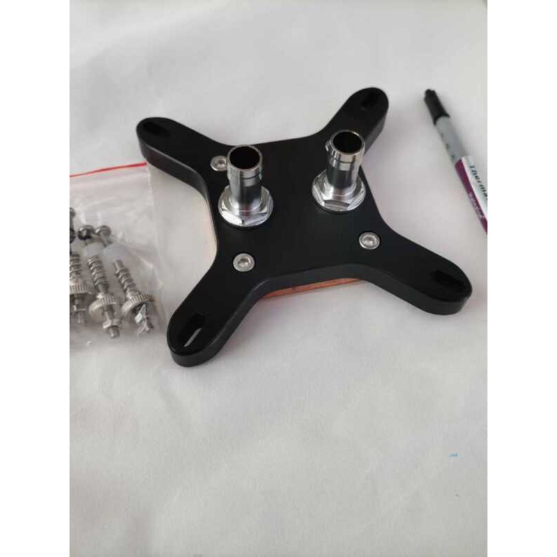 Cpu Đầu Làm Mát Nước Tím Tản Nhiệt Nước Tản Nhiệt Máy Tính Làm Mát Nước Hình Chữ Nhật 2011 Vuông 201