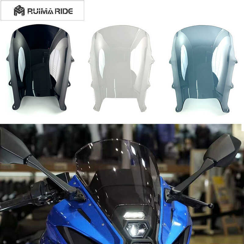 Thích hợp cho Suzuki gsx 8r gsx-8r Kính chắn gió phía trước Kính chắn gió dày được sửa đổi