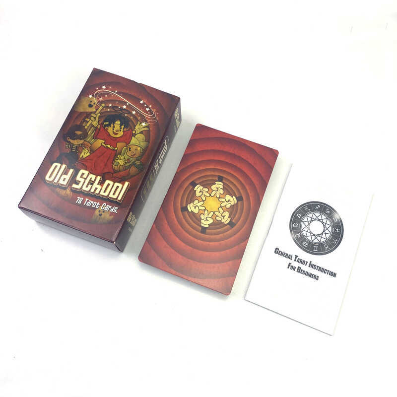 12 * 7cm Old School Tarot Truyền thống Old School Tarot Card Tarot Party Leisure Game