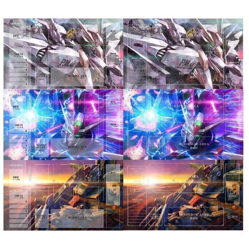 GCG DESTINY Gundam FAZZ Series FA-010-A 600x350mm Đơn Trung Quốc Tiếng Anh Nhân Vật Kép Playmat Anim