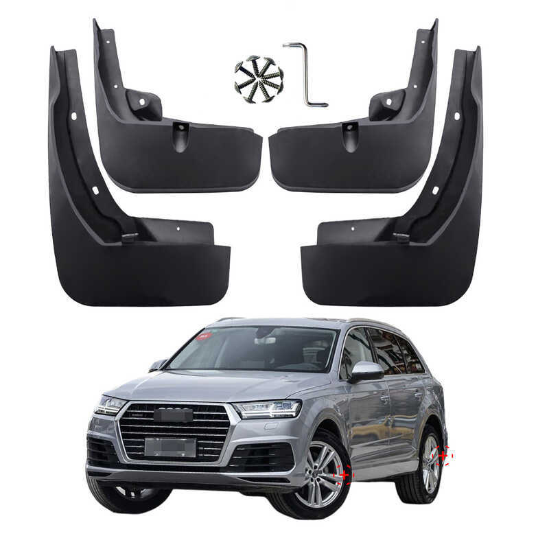 Thích hợp cho 15-19 Audi Q7 Phiên bản thể thao Audi SQ7 / Q7 Sline Chắn bùn ngoại thương Chắn bùn