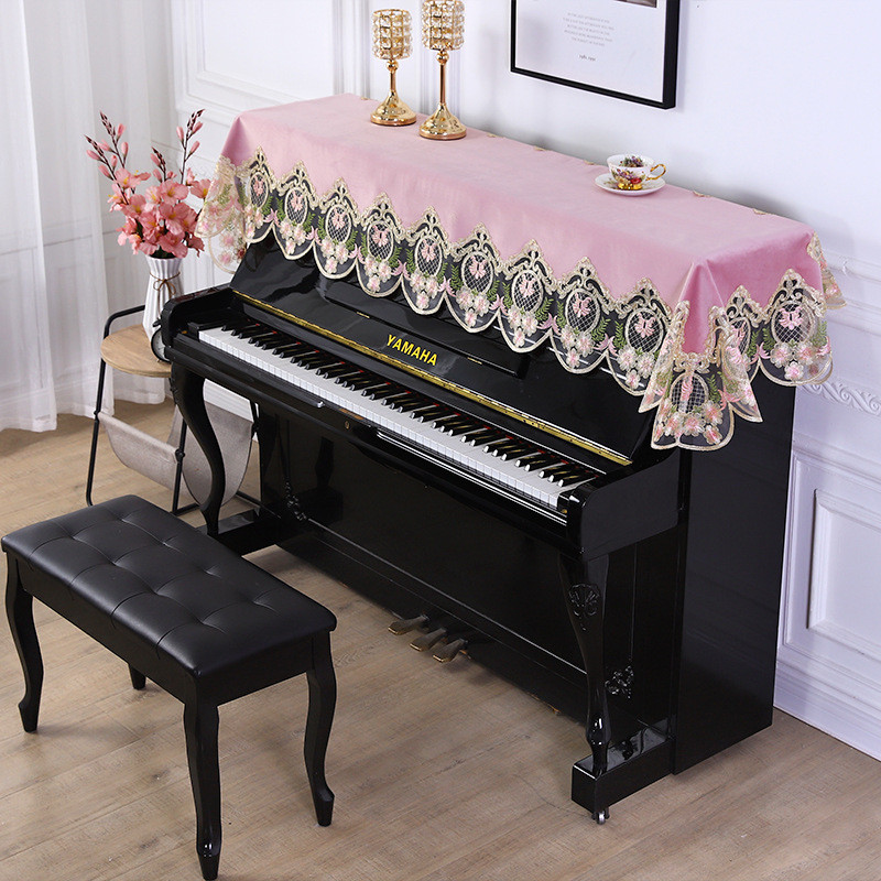 Vải Châu Âu Vỏ Đàn Piano Ren Vỏ Đàn Piano Đơn Giản Hiện Đại Yamaha Piano Đa Năng Bao Da Đàn Piano